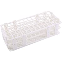 1 unid Plastic Test Tube Rack 60 Agujeros Holder Storage Stand 3 Capas 16mm Hole for Lab